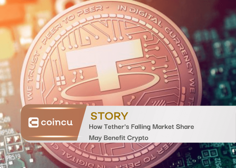 How Tether’s Falling Market Share May Benefit Crypto