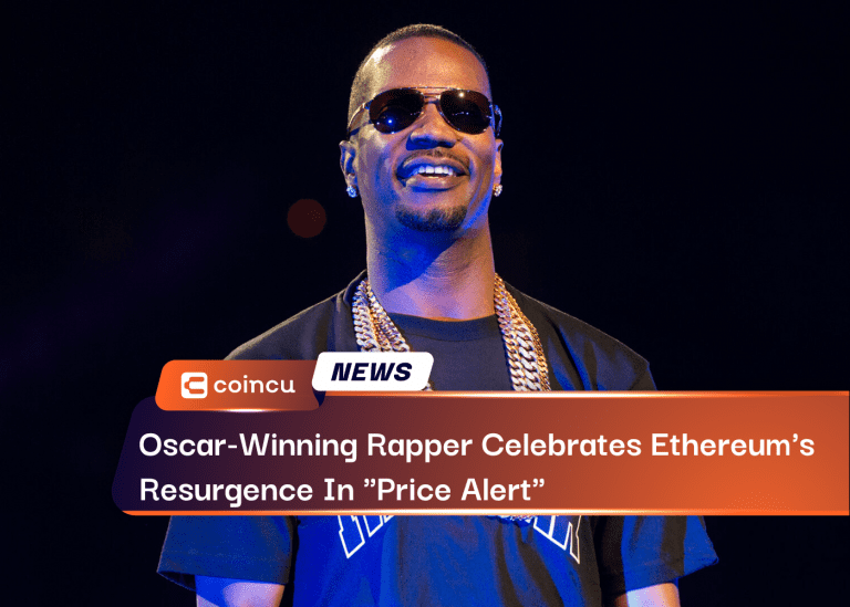 Oscar-Winning Rapper Celebrates Ethereum’s Resurgence In “Price Alert”