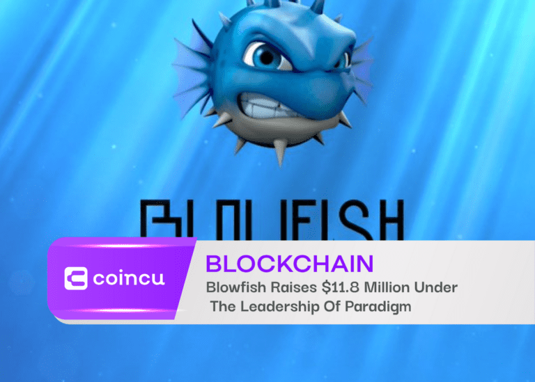 Blowfish Raises $11.8 Million Under The Leadership Of Paradigm