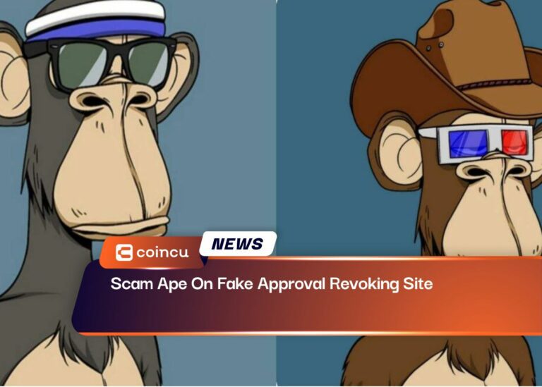 Scam Ape On Fake Approval Revoking Site