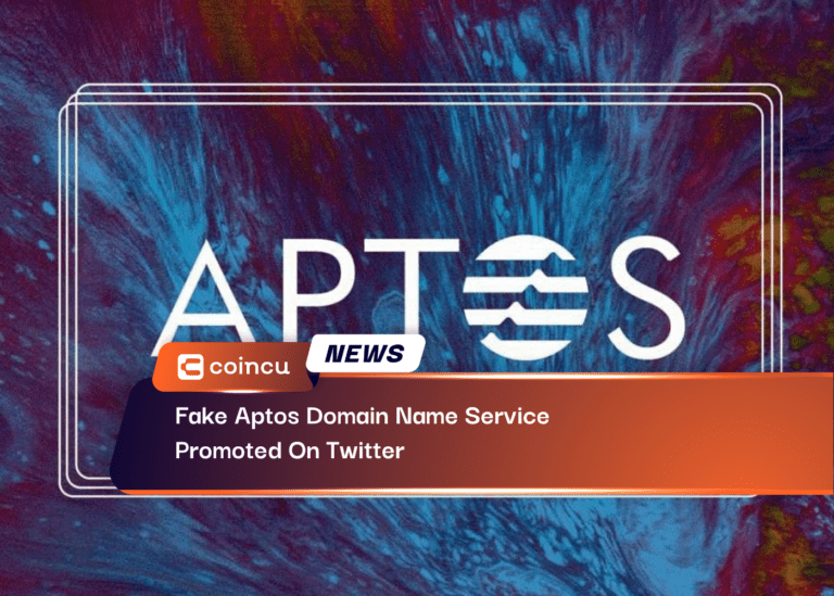 Fake Aptos Domain Name Service Promoted On Twitter