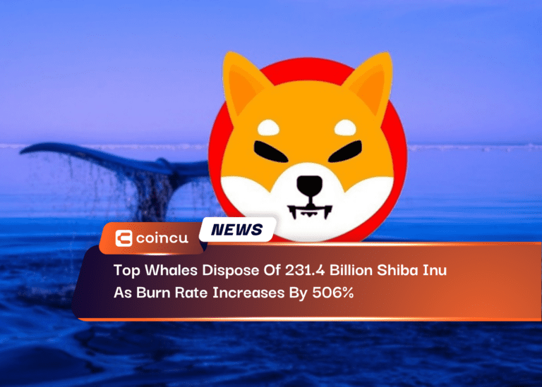Top Whales Dispose Of 231.4 Billion Shiba Inu As Burn Rate Increases By 506%