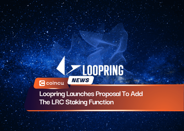 Loopring Launches Proposal To Add The LRC Staking Function
