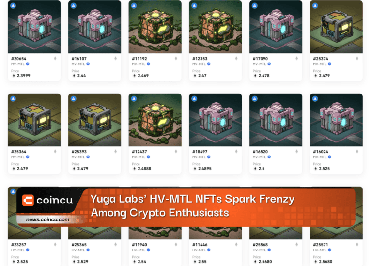 Yuga Labs’ HV-MTL NFTs Spark Frenzy Among Crypto Enthusiasts