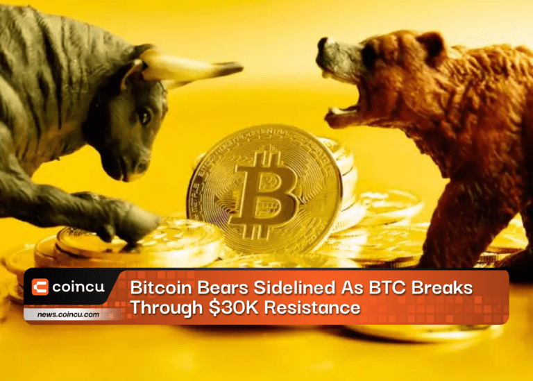 Bitcoin Bears Sidelined As BTC Breaks Through $30K Resistance
