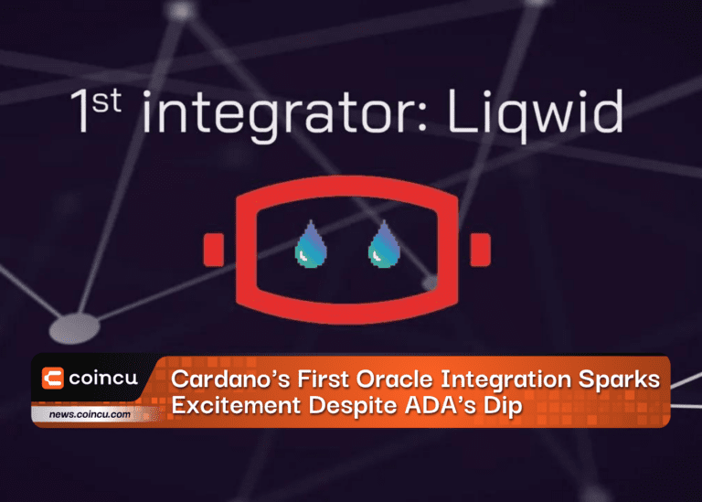 Cardano’s First Oracle Integration Sparks Excitement Despite ADA’s Dip
