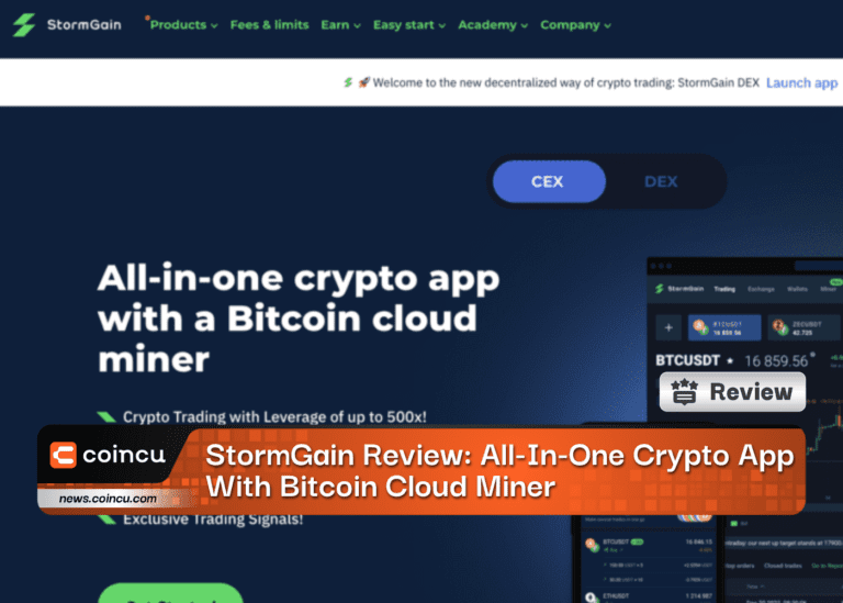 StormGain Review: All-In-One Crypto App With Bitcoin Cloud Miner