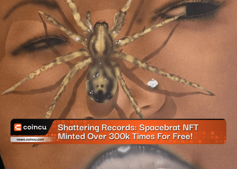Shattering Records: Spacebrat NFT Minted Over 300k Times For Free!