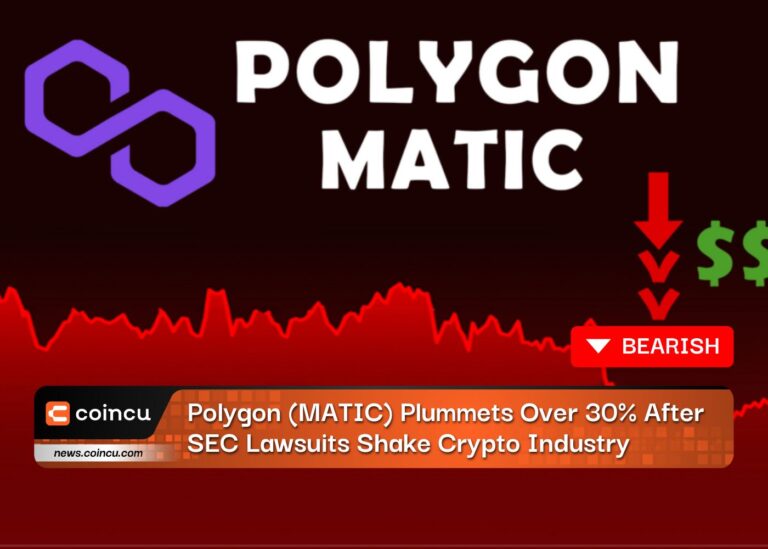 Polygon (MATIC) Plummets Over 30% After SEC Lawsuits Shake Crypto Industry