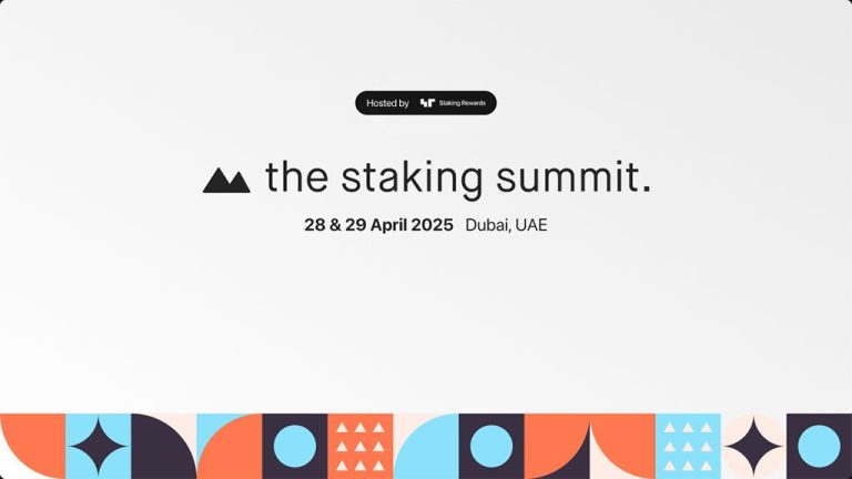 The Staking Summit Dubai 2025 Gathers Global DeFi Leaders