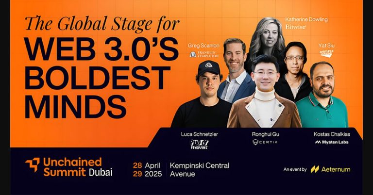 Shape Future of Decentralized Tech at Unchained Summit 2025 Dubai