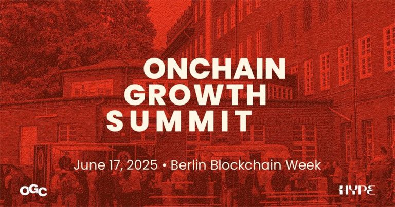 Unlock Crypto Innovation at Onchain Growth Summit Berlin 2025