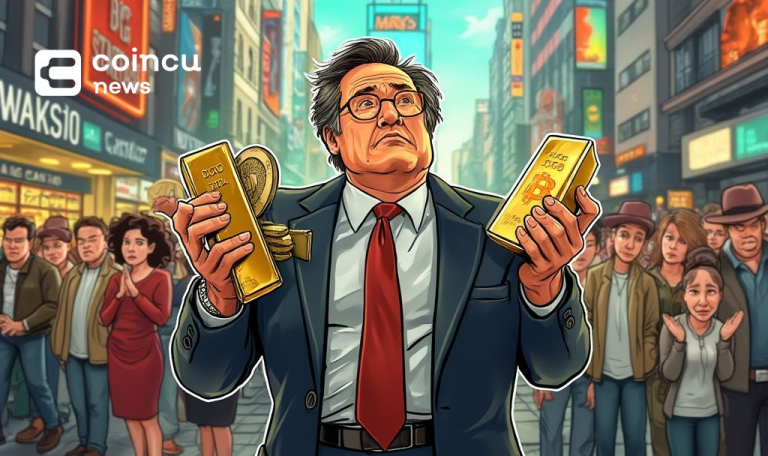 Robert Kiyosaki Warns Collapse, Advocates Gold and Bitcoin