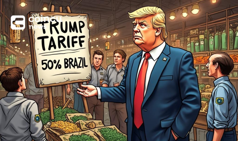 Trump Announces 50% Tariff on Brazilian Imports Starting August