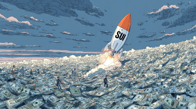 Massive $14B Volume Surge Sends $SUI Toward Breakout