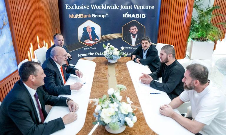 MultiBank Group and Khabib Nurmagomedov Launch an Exclusive Worldwide Multi-Billion-Dollar Joint Venture to Build the World’s First Regulated Tokenized Sports Ecosystem.