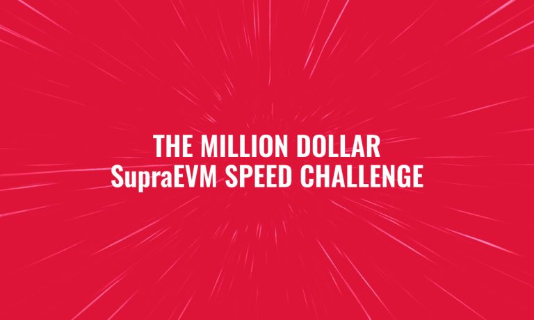 Coinbase Ventures-Backed Supra Offers $1M Bounty to Beat Its Parallel EVM Execution Engine