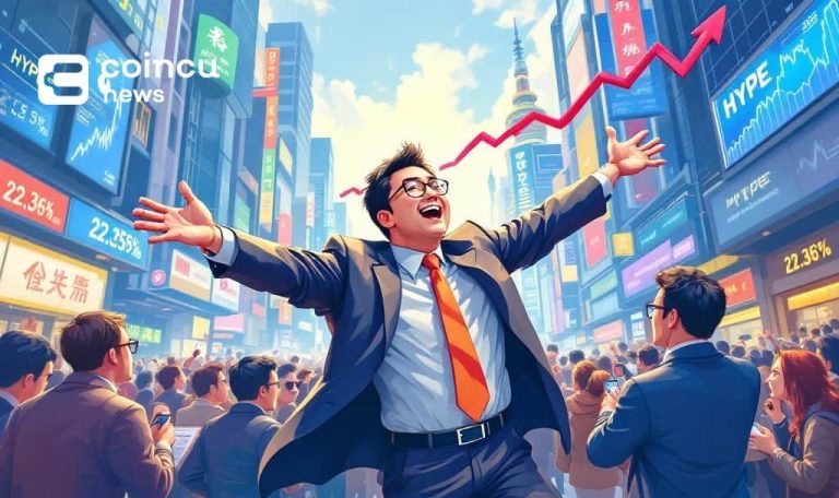 Huang Licheng Amplifies HYPE Long Positions Tenfold