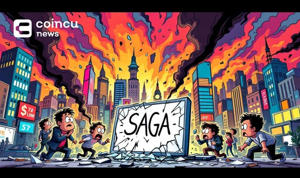 Saga Blockchain Halts Operations Post $7 Million Cybersecurity Breach