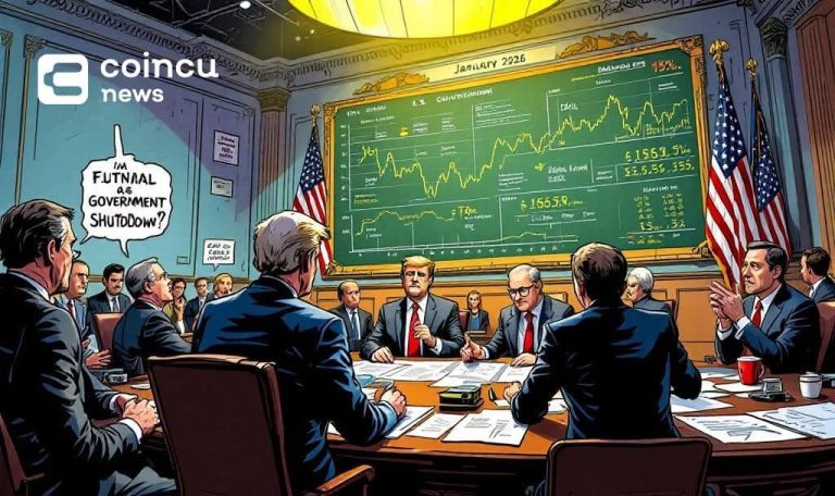 Polymarket Predicts 78% Odds of U.S. Shutdown by January 31