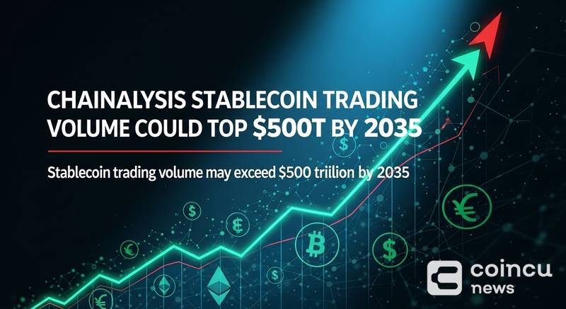 Chainalysis: Stablecoin Trading Volume Could Top $1,500T by 2035