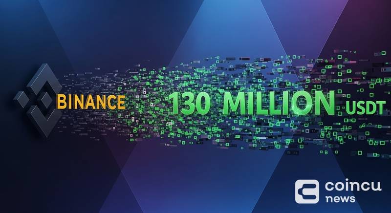 Data: 130 Million USDT Transferred Out of Binance Detected