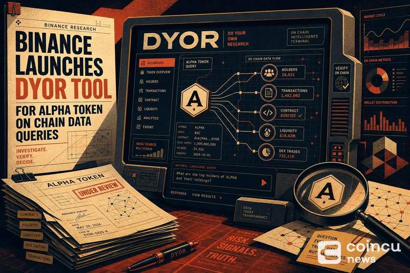 Binance Launches DYOR Tool for Alpha Token On-Chain Data Queries