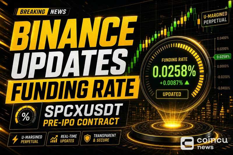 Binance Updates Funding Rate for SPCXUSDT Pre-IPO Contract