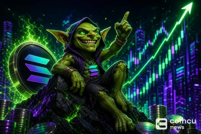 Goblin Solana Meme Coin Tops $15M Market Cap After 180% Gain