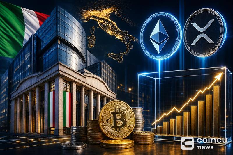 Italy’s Largest Bank Reports $235M in Q1 Crypto Holdings, Adds Ethereum and XRP
