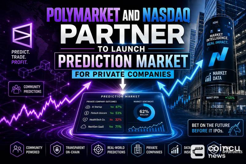 Polymarket and Nasdaq Partner to Launch Prediction Market for Private Companies