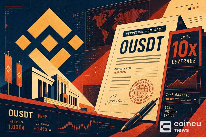 Binance to Launch OUSDT Perpetual Contract With Up to 10x Leverage
