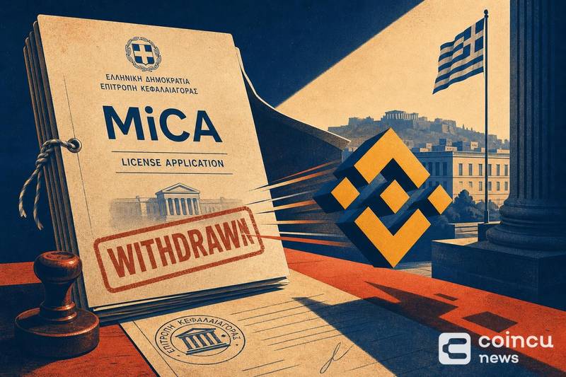 Binance Withdraws Greek MiCA License Application, What It Means