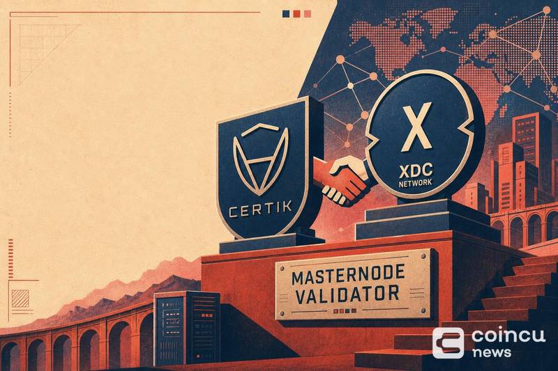 CertiK Partners With XDC Network as Masternode Validator