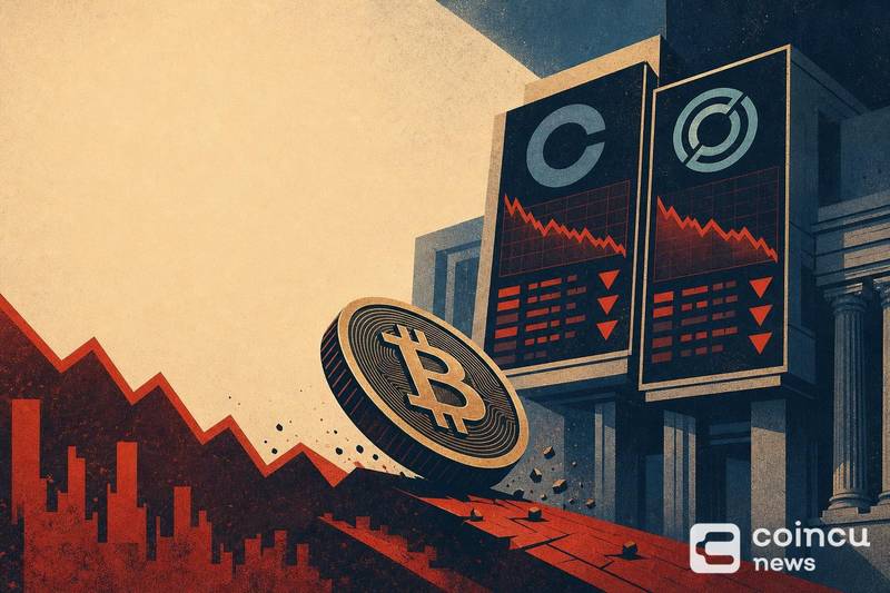 Coinbase and Circle Shares Slump as Bitcoin Briefly Drops Below $60,000