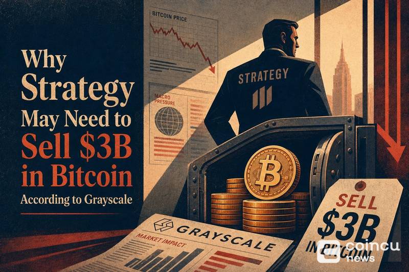 Why Strategy May Need to Sell $3B in Bitcoin, According to Grayscale