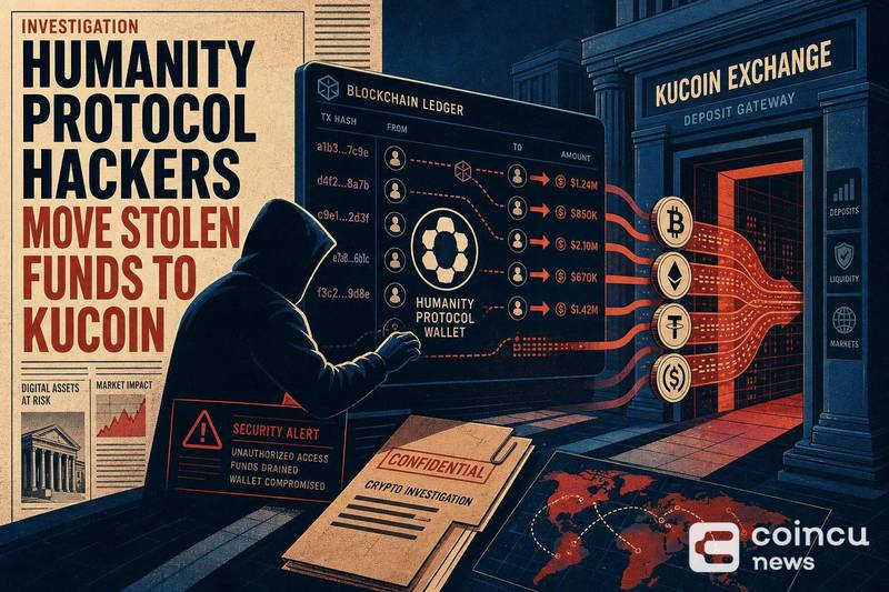 Humanity Protocol Hackers Move Stolen Funds to KuCoin