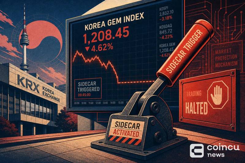 Korea Exchange SIDECAR Trigger Halts Korea GEM Index Buying