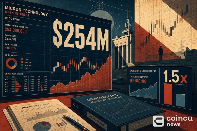 Micron Technology Open Interest on Hyperliquid Exceeds $254M, 1.5x Binance