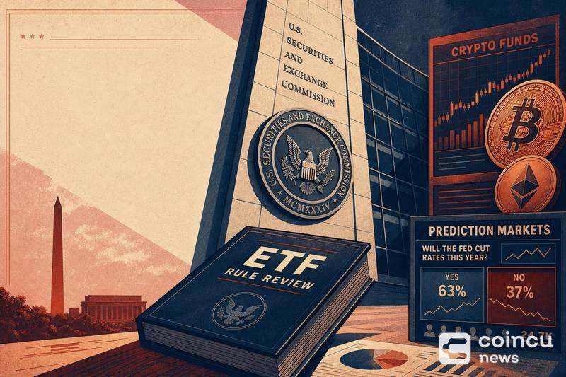 SEC launches ETF rule review focused on crypto funds and prediction markets