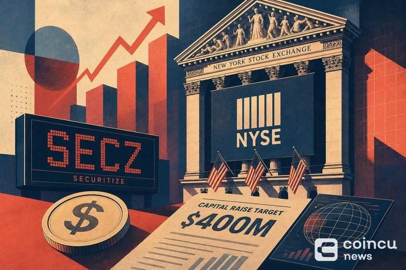 Securitize Plans July 2 NYSE Listing Under SECZ, Targets $400M Raise