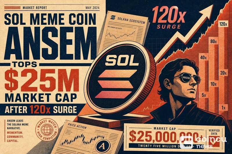 SOL Meme Coin ANSEM Tops $25M Market Cap After 120x Surge