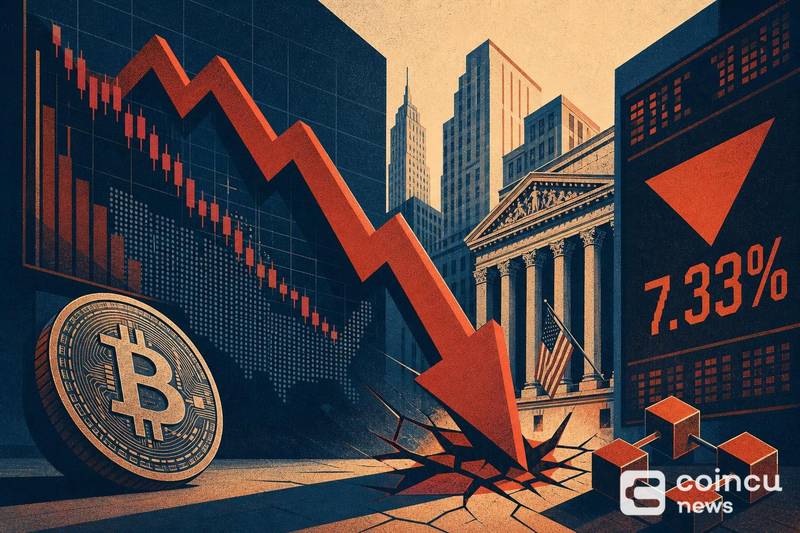 U.S. Crypto Stocks Fall as Strategy Drops 7.33%