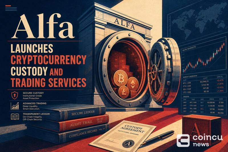 Alfa Launches Cryptocurrency Custody and Trading Services