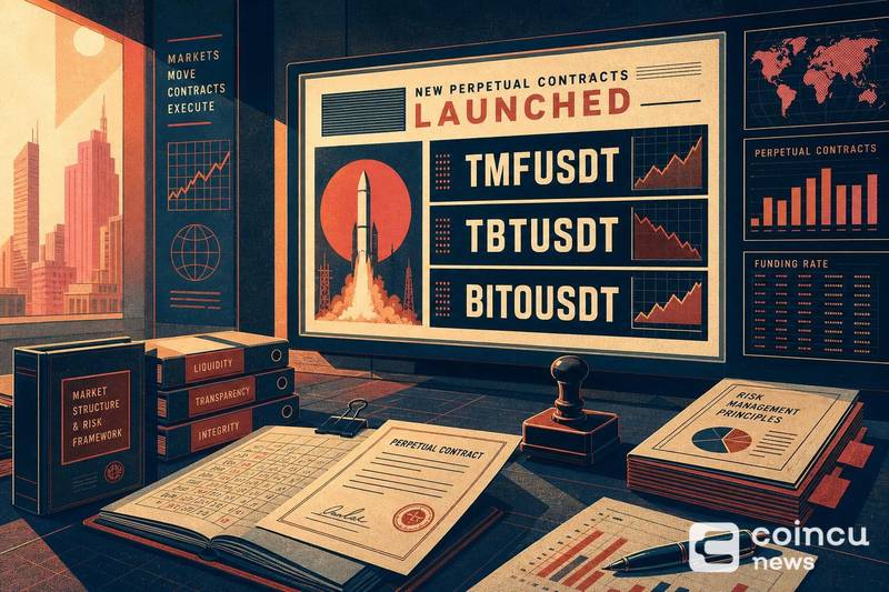 Binance Launches TMFUSDT, TBTUSDT, and BITOUSDT Perpetual Contracts