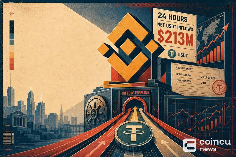 Binance Records $213M Net USDT Inflows in 24 Hours