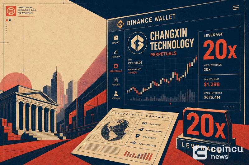 Binance Wallet Adds Changxin Technology Perpetuals With 20x Leverage