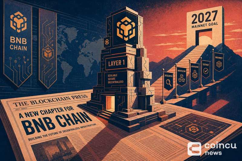 BNB Chain Plans New Layer 1 Blockchain With 2027 Mainnet Goal