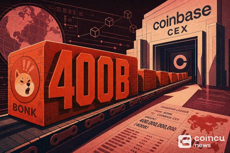 BONK Attackers Send Another 400B to Coinbase, CEX Total Hits 1.626T
