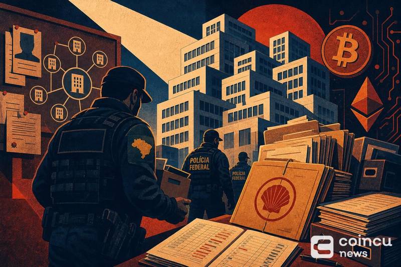 Brazilian Police Raid 87 Shell Companies in Crypto Probe